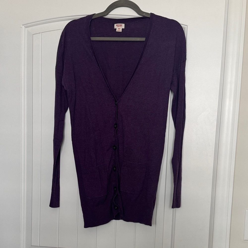 Merona Deep Purple Women's Cardigan